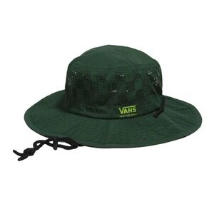 NWT Vans Outdoors Green Bookie Nylon Bucket Hat Mens Small